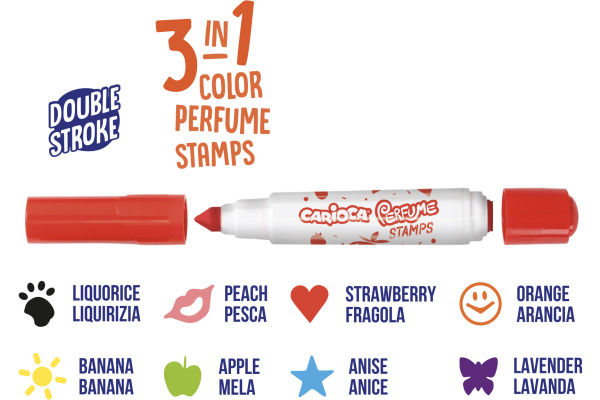 CARIOCA Fasermaler Perfume Stamps 42988 E-8