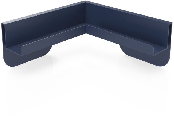 MAGNETOP. Eckablageschale Infinity Wall 114665013 kobaltblau