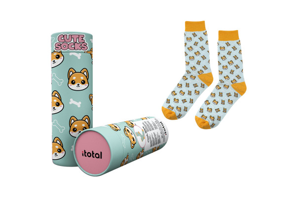 I-TOTAL Socken Grösse 36-41 XL2825 Shiba, mint