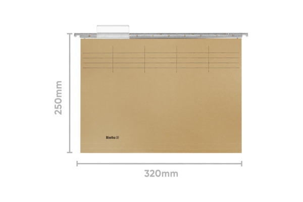 BIELLA Hängemappen-Set A4 27041400U oliv 32x24cm 10 Stk.