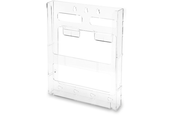 DEFLECTO Prospekthalter Lit-Loc A4 772001 hoch, mit Verrigelung