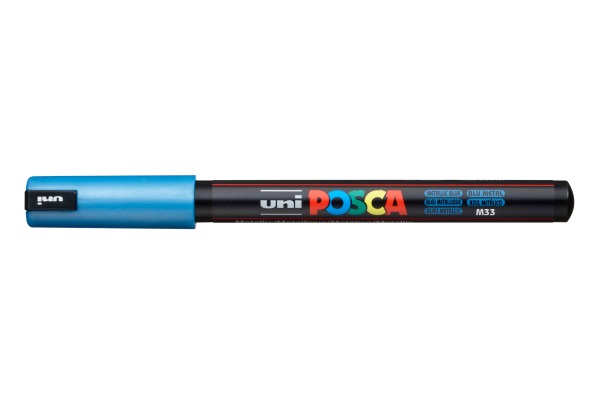 POSCA Fineliner 0.7mm PC1MR Metallic blau