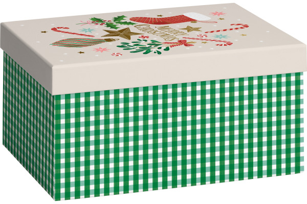 STEWO Geschenkbox Chralize 255150565 grün 16.5x24x12cm