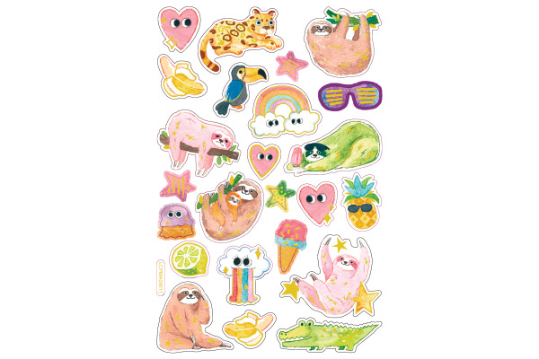 FOLIA Epoxy-Sticker 10x15cm 16301 Summer
