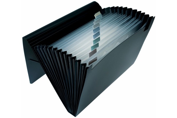 DUFCO Expanding File A4 51500.036 schwarz 12 Fächer