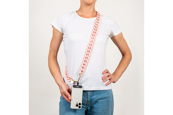 ZANAÉ Phone Necklace Marshmallow 18316 Indian Summer rose