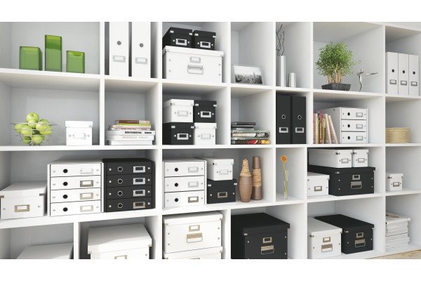 LEITZ Click&Store WOW Cube-Box L 61080001 weiss 320x310x360mm