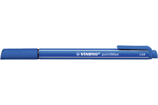 STABILO Fineliner PointMax 0.8mm 488/32 ultramarin blau