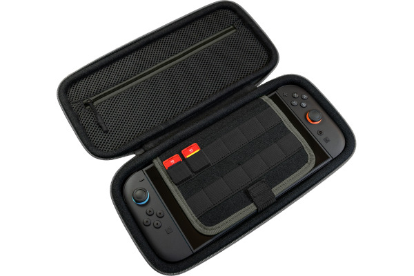 TURTLE B. PlayTrek Travel Case TBA-8202 NSW 2, Charcoal Black