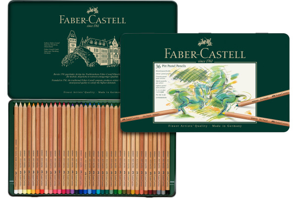 FABER-CA. Farbstift Pitt 112136 36er Metalletui
