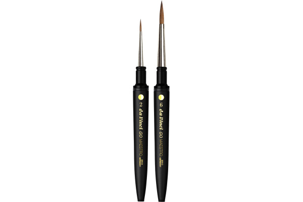DA VINCI Künstlerpinsel-Set Go Maestro VA-4283_0 Grösse 2, Kolinsky 2 Stück