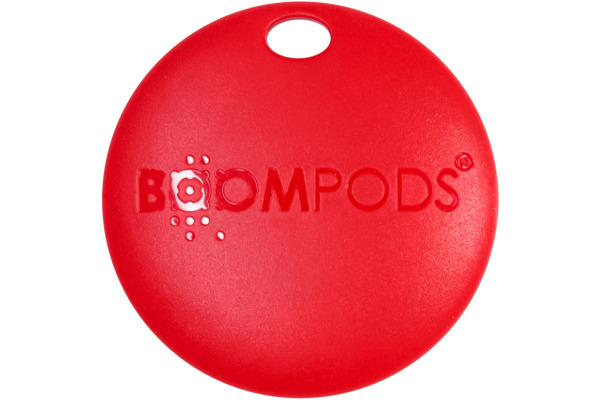 BOOMPODS Boomtag Smart Tracker TAGRED red