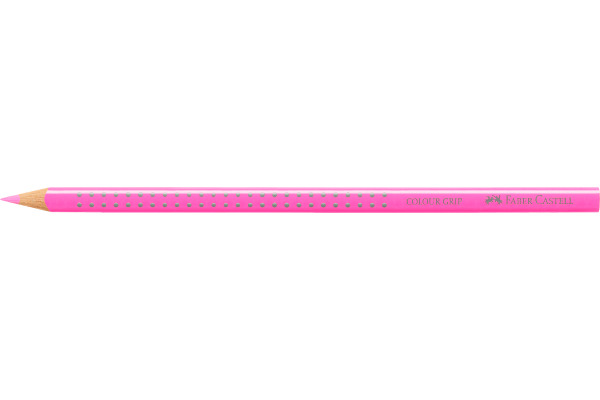 FABER-CA. Farbstift Colour Grip 112414 neon pink