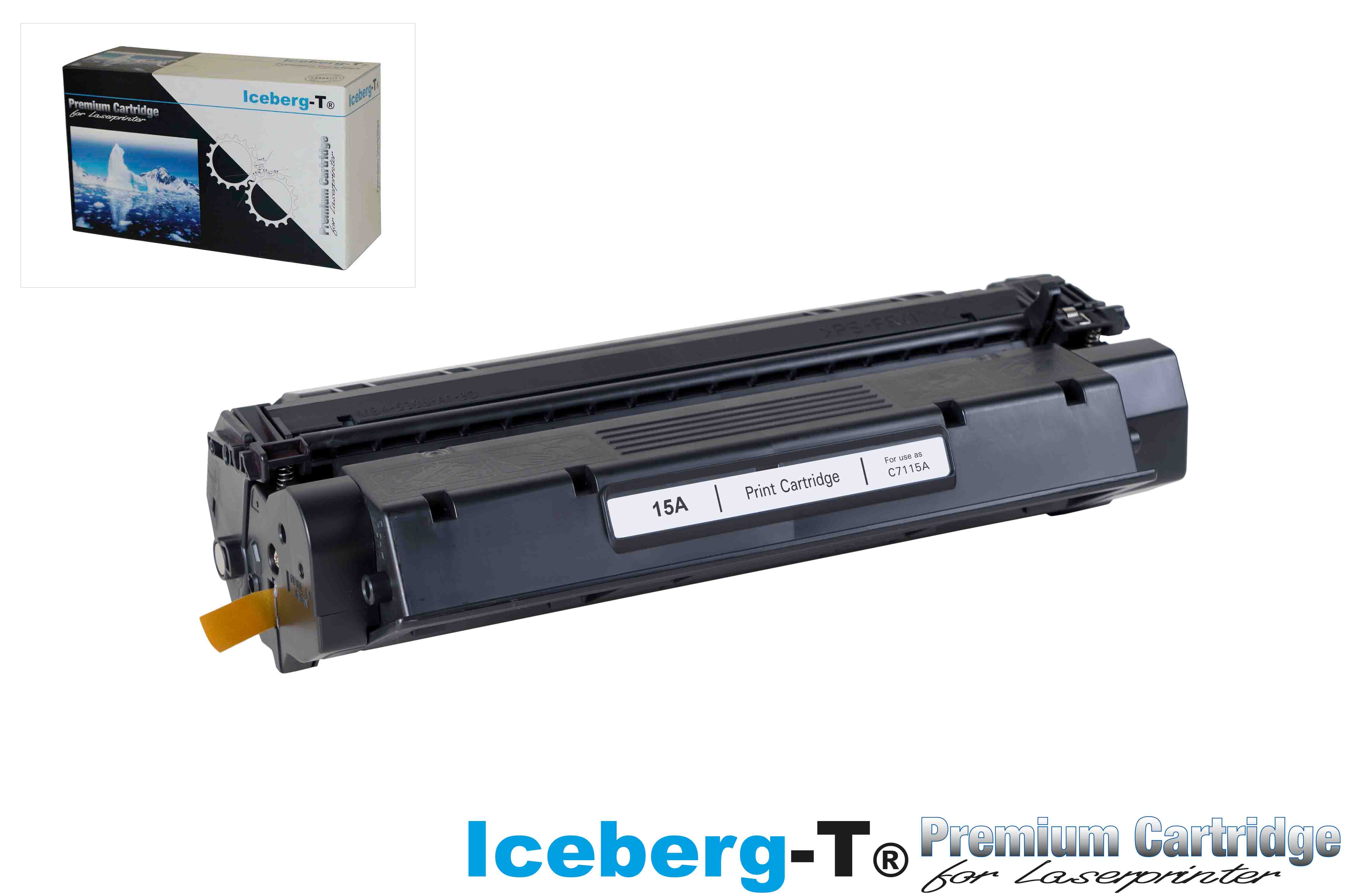 Iceberg-T Toner C7115A 2'500 Seiten, schwarz