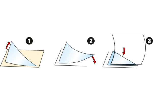 3L Dreiecktasche 75x75mm 10006 PP selbstklebend 12 Stück
