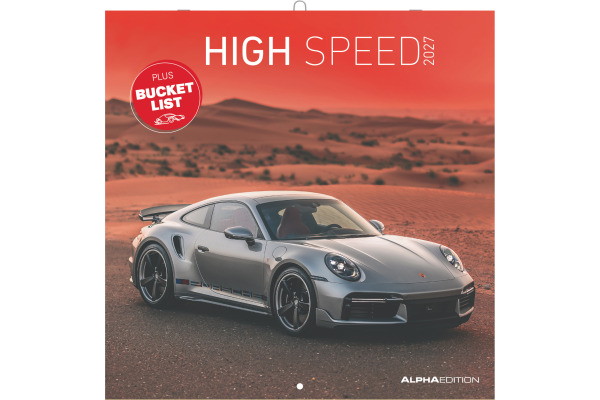 ALPHA EDI Bildkalender 2027 161205 High Speed ML 30x30cm