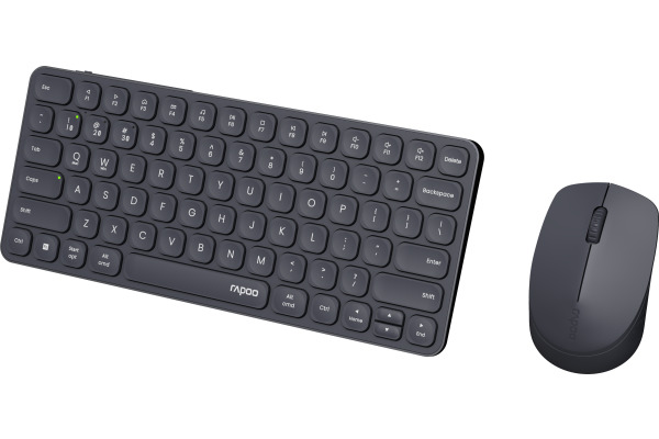 RAPOO 9610M ultraslim comp.deskset 12646 Wireless, Dark Grey