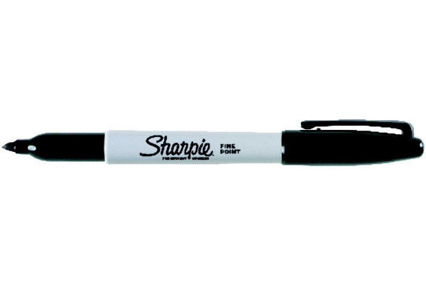 SHARPIE Permanent Marker Fine 1mm S0810930 schwarz