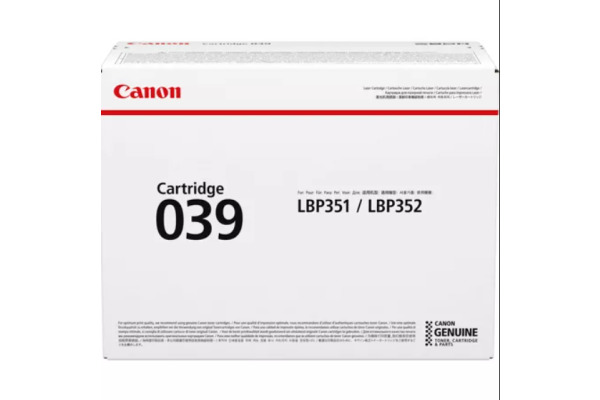CANON Toner-Modul 039 schwarz 0287C001 LBP 351x/352x 11'000 Seiten