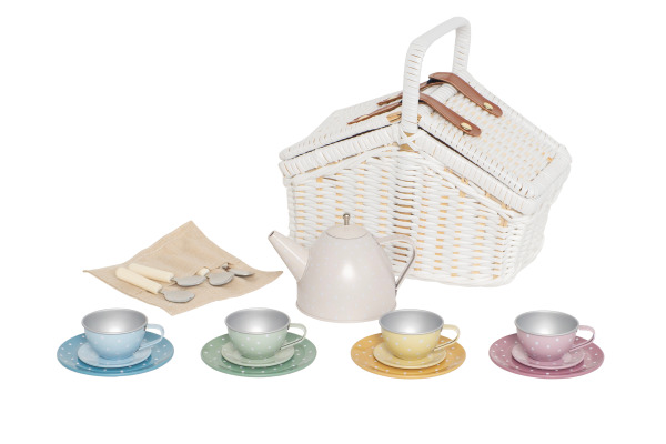 JABADABAD Picknick Tee Set 26x16cm G12024 18-teilig