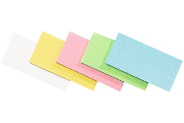 LEGAMASTE Moderationskarten Rechteck 7-252199 10x20cm 500 Stück, ass.
