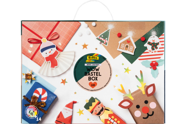 FOLIA WOW Bastel Box 923 MERRY CRAFTMAS