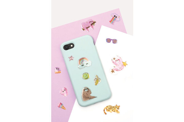 FOLIA Epoxy-Sticker 10x15cm 16301 Summer