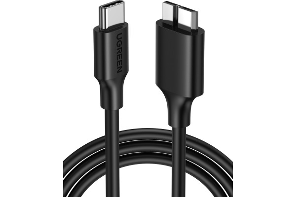 UGREEN USB-C to Micro B Cable 20103 1m, Black, (BB)