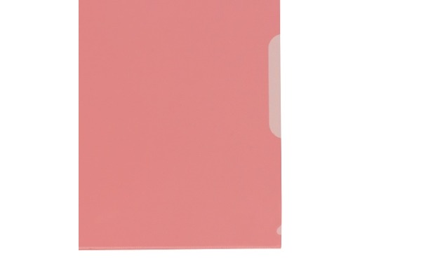 KOLMA Sichtmappe VISA Superstrong A4 59.464.04 rot, lisse 100 Stück