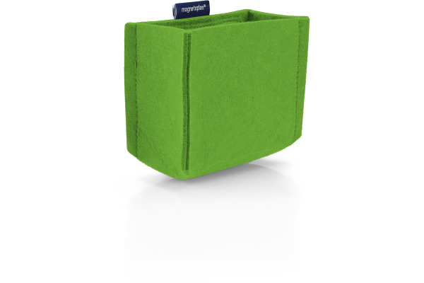 MAGNETOP. Stiftehalter magnetoTray M 1227705 grün, Filz recyceled