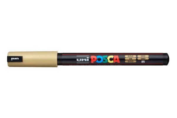 POSCA Fineliner 0.7mm PC-1MR gold
