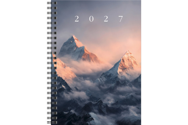 RIDOIDE Agenda Timing 1 Mountains 2027 702180701 1W/2S ML 14.8x21cm