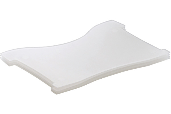 HAN Schwenkplatte Croco-Box A7 9037-63 transparent 4 Stück