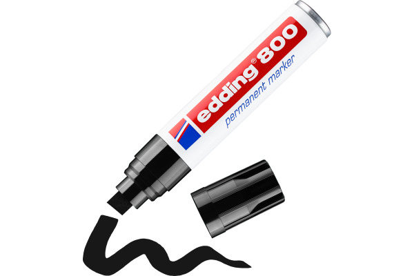 EDDING Permanent Marker 800 4-12mm 800-1 schwarz