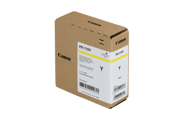 CANON Tintenpatrone yellow PFI110Y iPF TX-2000/300O/4000 160ml