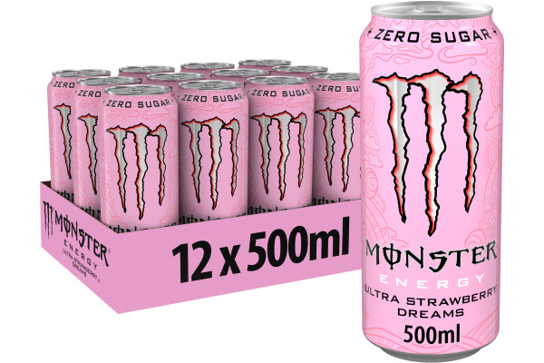 MONSTER Strawberry Dream 2563305 50cl, 12 Stk.
