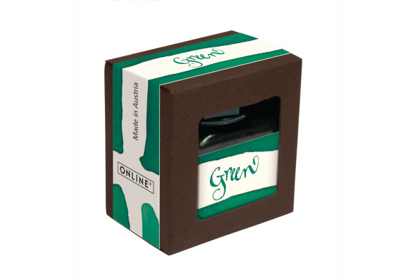 ONLINE Tintenglas 15ml 17120/3 Green