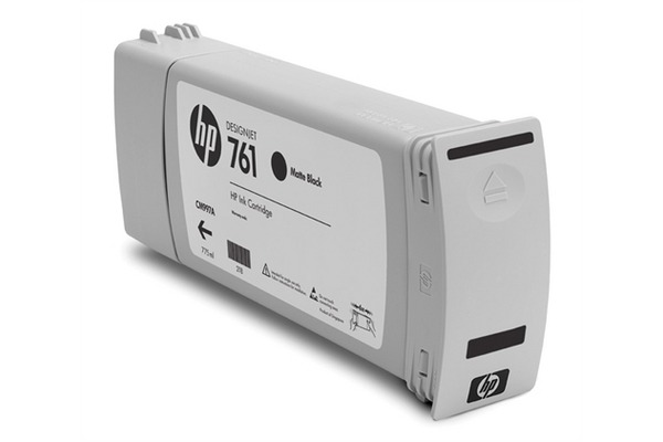 HP Tintenpatrone 761 matte black CM997A DesignJet T7100 775ml