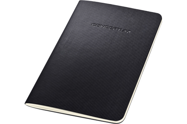 CONCEPTUM Notizheft Softc. A6 CO865 Softw-Oberfläche,black,lin,