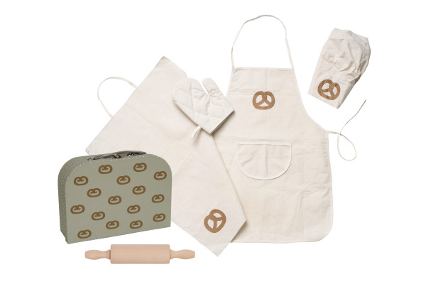 JABADABAD Chef Clothes 29x20x9cm C2570 im Koffer, grün