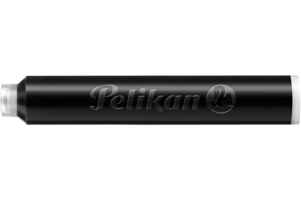 PELIKAN Tintenpatrone TP/6/2/B schwarz 12 Stück, Blister