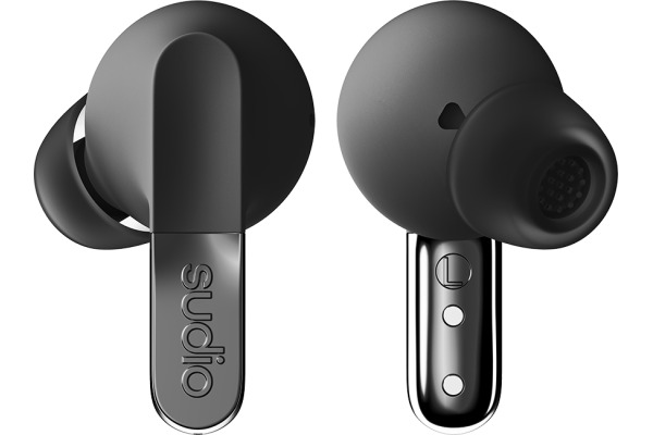 SUDIO Noise Cancelling Earbuds N3PROBLK N3 Pro, Black, Wireless
