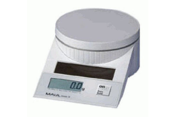 MAUL Briefwaage MAULtronic S 5000g 15150 02 2g-2000g/5g-2000-5000g weiss