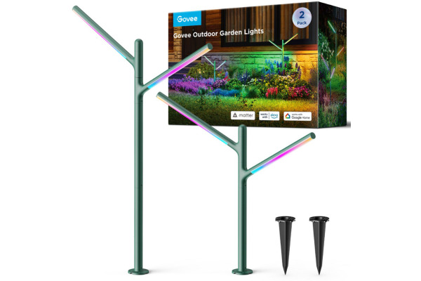 GOVEE LED Garten Licht 2 Stück H7086341 Outdoor, Matter