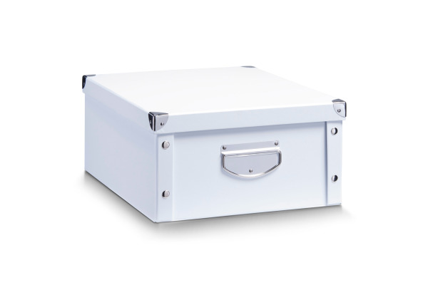 ZELLER Aufbewahrungsbox 22l 17764 weiss 40x33x17cm