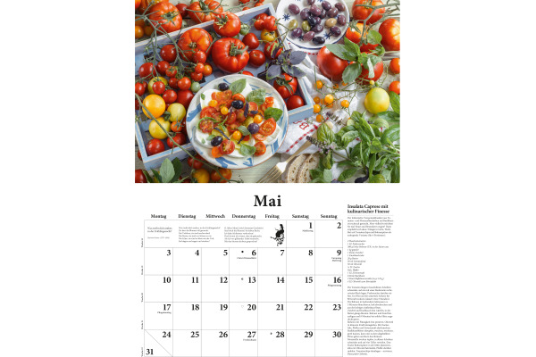 DUMONT Bildkalender 2027 261183 Küchenkalender DE 42x29cm