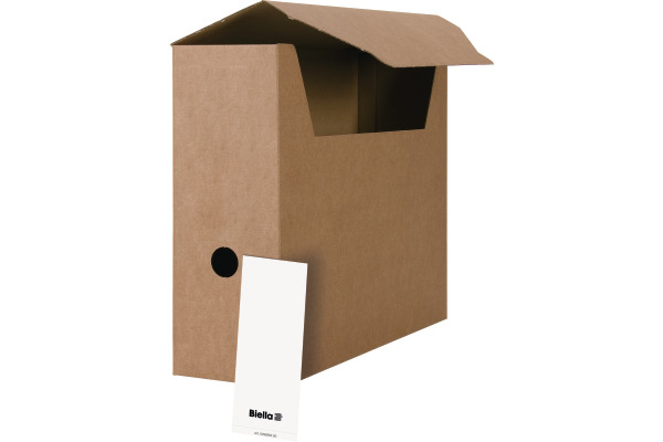 BIELLA Archivschachtel A4 26141000U braun 280x100x325mm