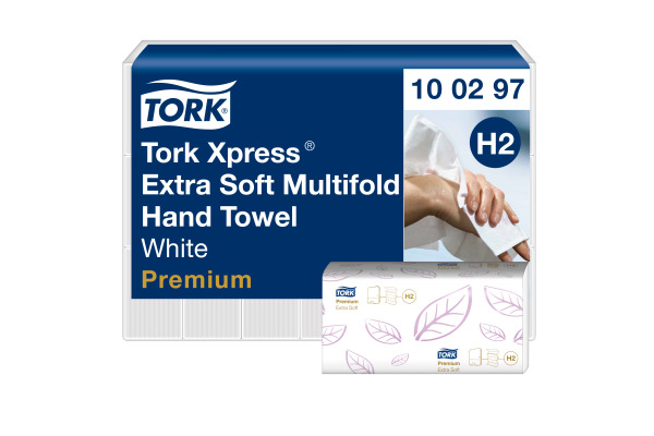 TORK Premium Handtücher H2 100297 Xpress® 2100 Blatt