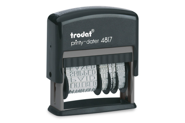 TRODAT Textstempel F 4817FEKSC 3.8mm
