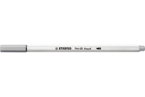 STABILO Fasermaler Pen 68 Brush 568/95 hellgrau